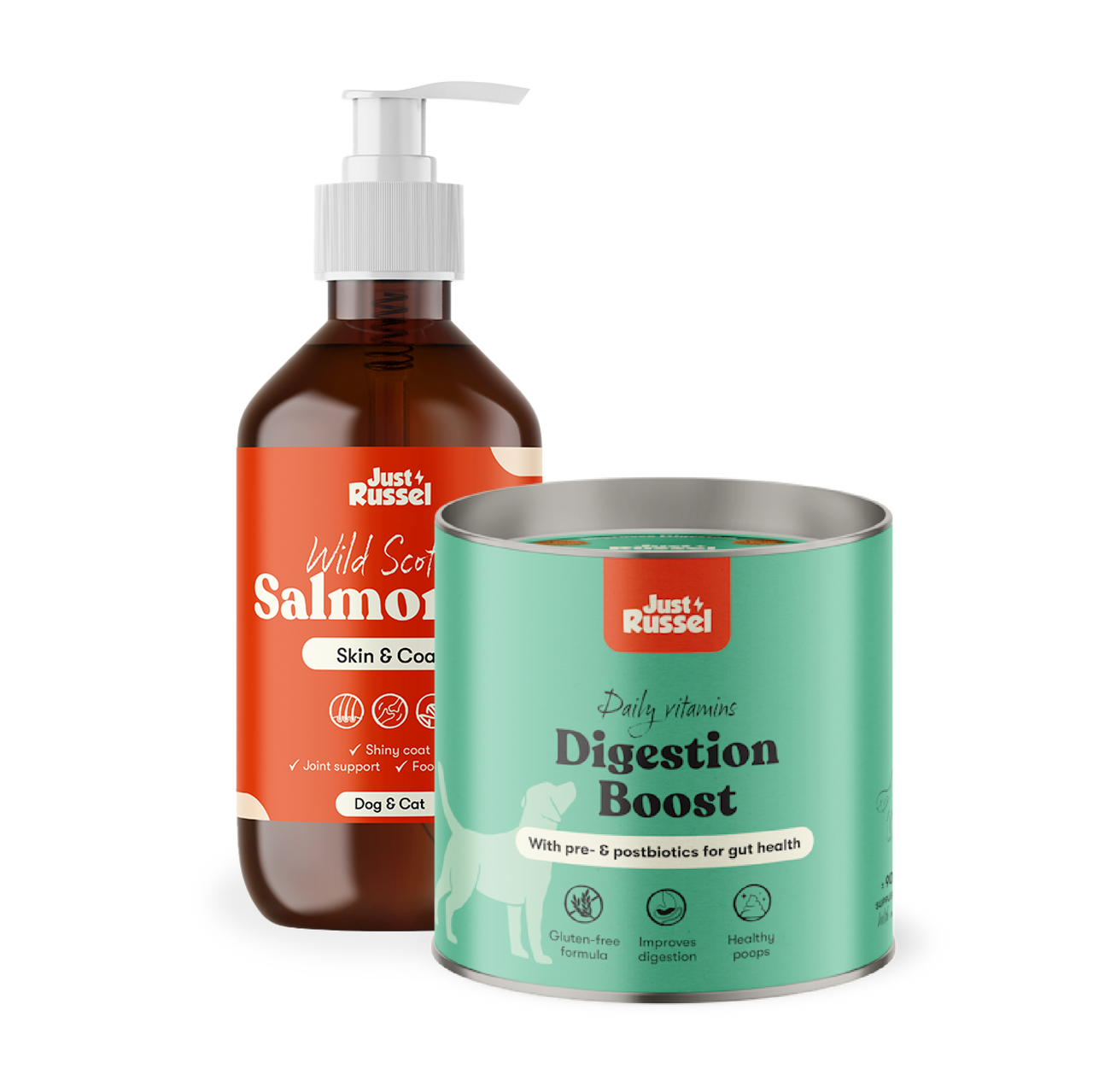Digestion Boost + Salmon oil bundle