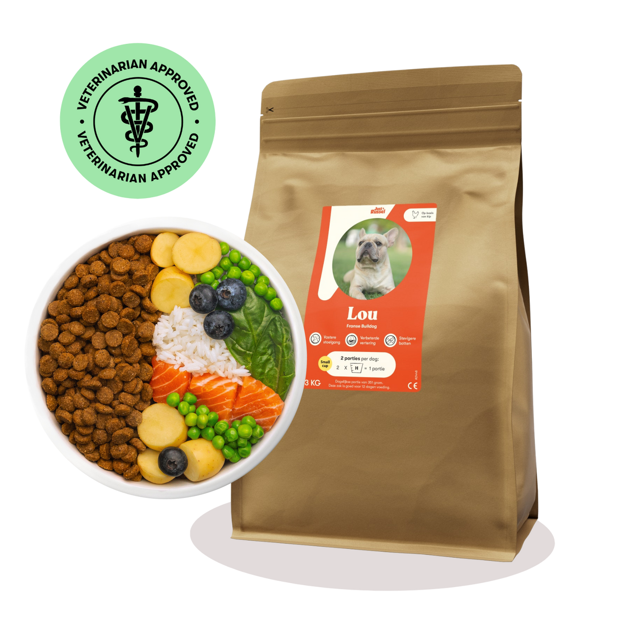 Dog food for French Bulldogs - 3 KG
