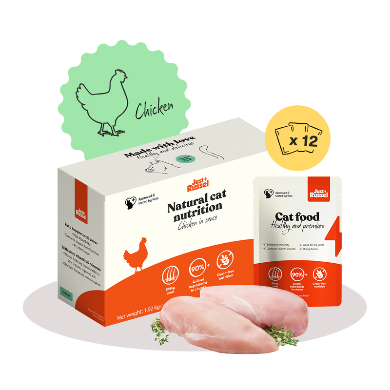 Nourriture humide pour chat - 12x85g