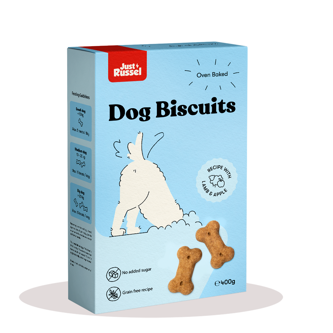 Biscuits pour chiens - Agneau & pomme
